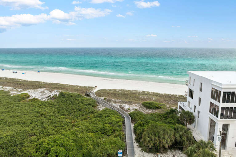 Inlet Beach Dream Beach Access Drone Alt 2