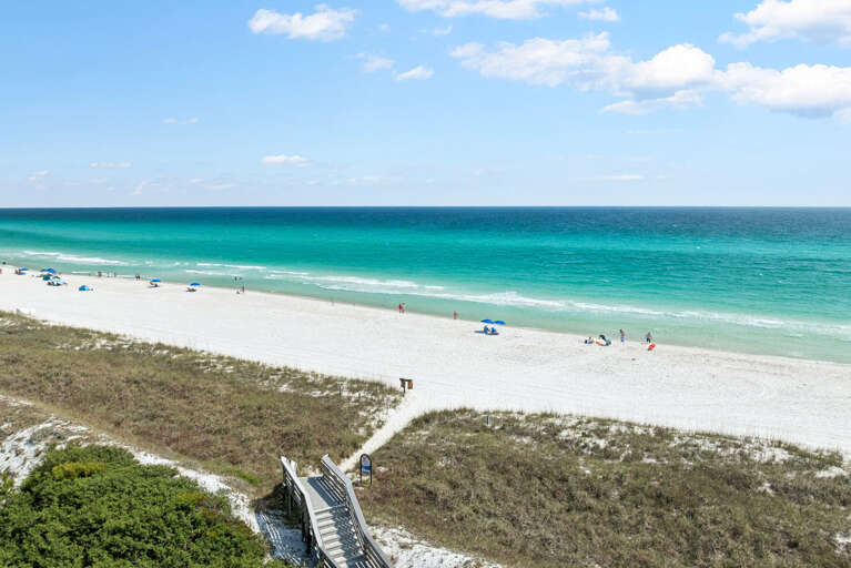 Inlet Beach Dream Beach Access Drone Alt 3