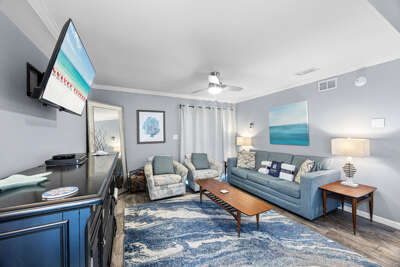 Sea Cabins 9B Living Room