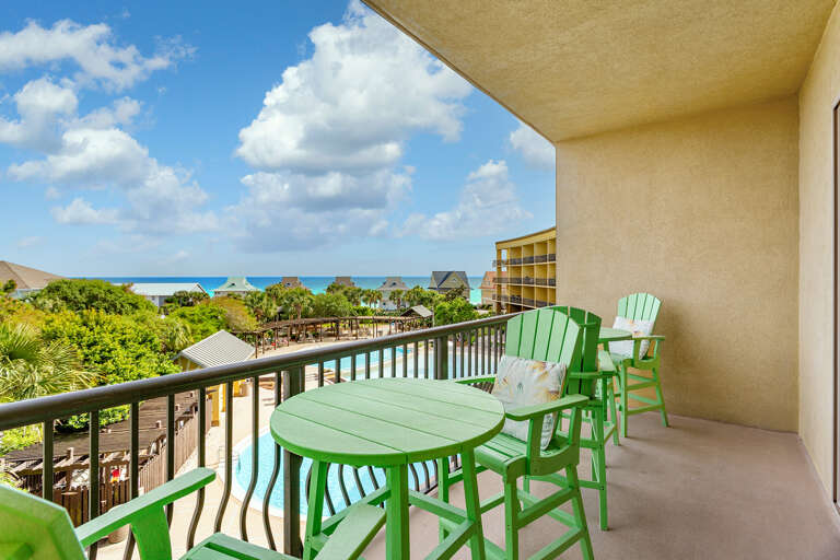 Beach Resort 402 Balcony