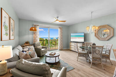 Beach Resort 402 Living Room