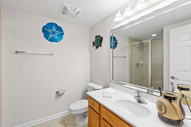 Silver Shells St Lucia 503 Guest Bathroom