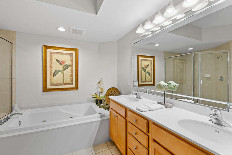Silver Shells St Lucia 503 Master Bathroom