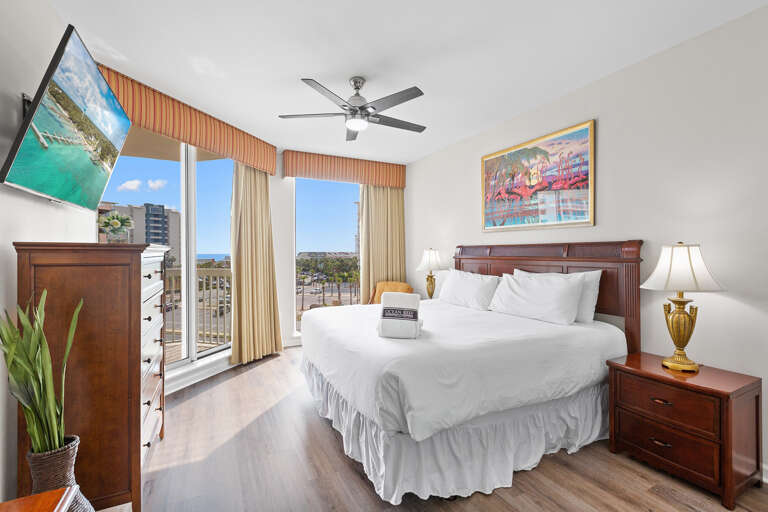 Silver Shells St Lucia 503 Master Bedroom