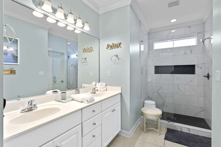 Destined For Fun Master Bathroom