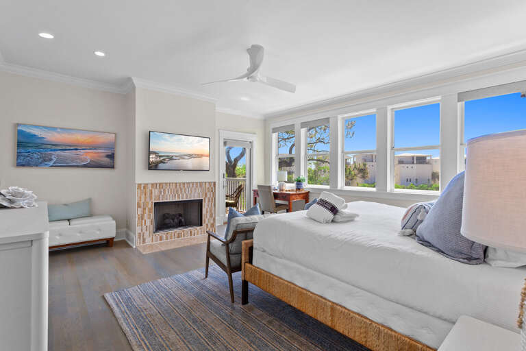 Just Shellin' Master Bedroom