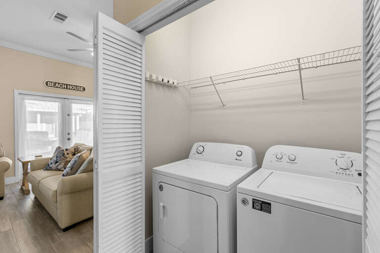 Coastal Fantasea Laundry Room