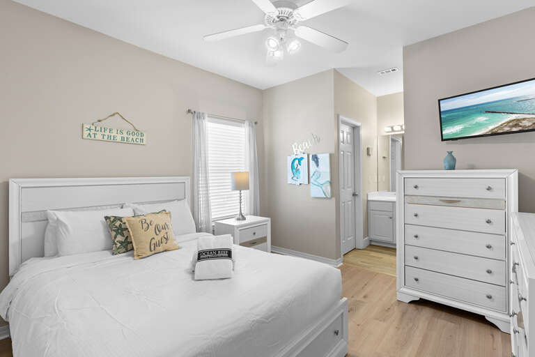 Coastal Fantasea Guest Bedroom