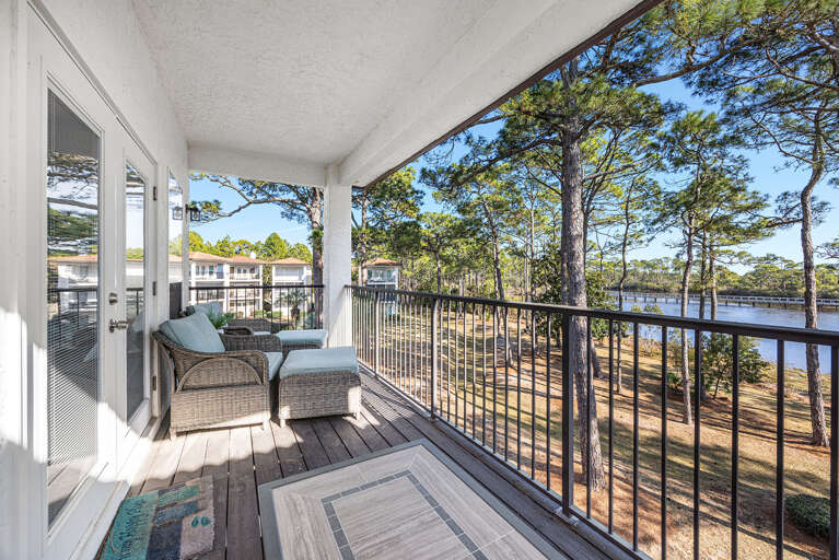 Lily Pad Primary Bedroom Balcony