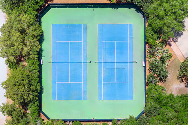 Cypress Dunes Tennis Courts Overhead Alt