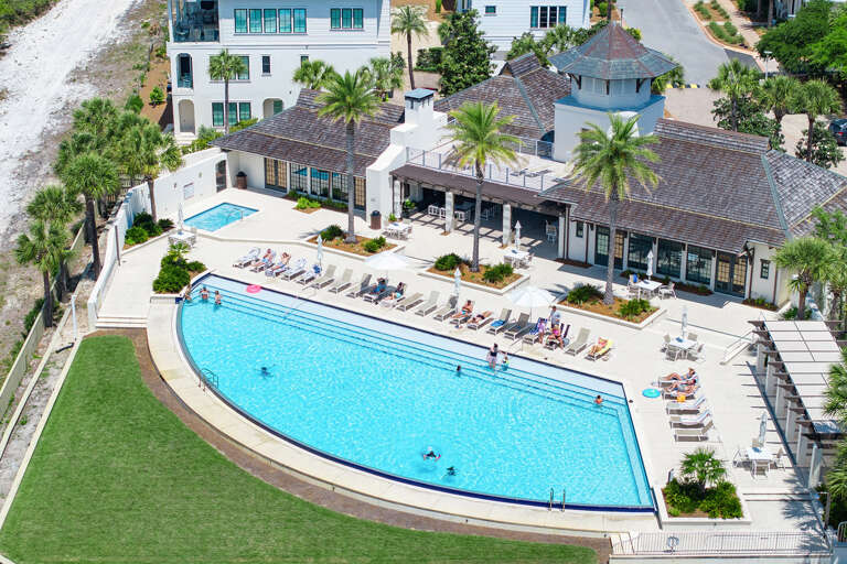 Cypress Dunes Pool Overhead