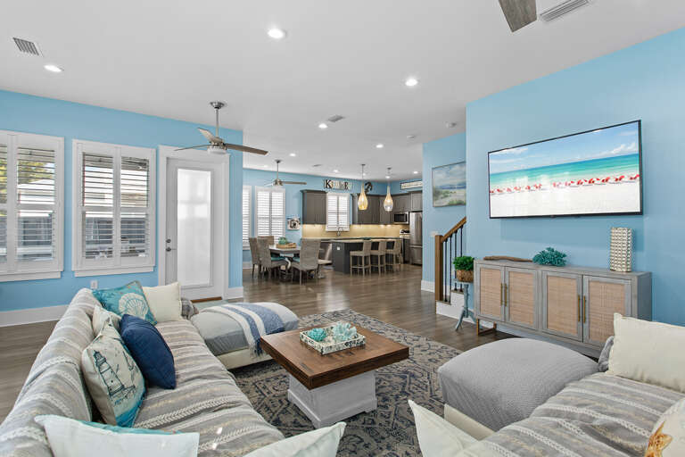 Charlotte's Sea Cottage Living Room