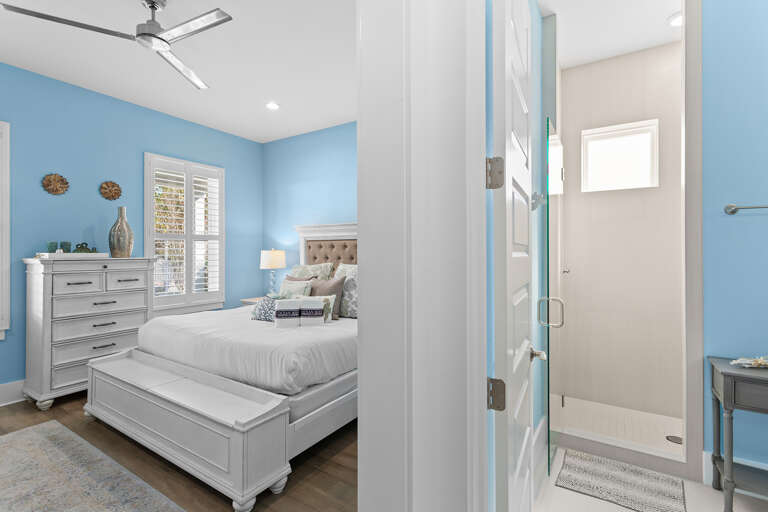 Charlotte's Sea Cottage Primary Bedroom Alt