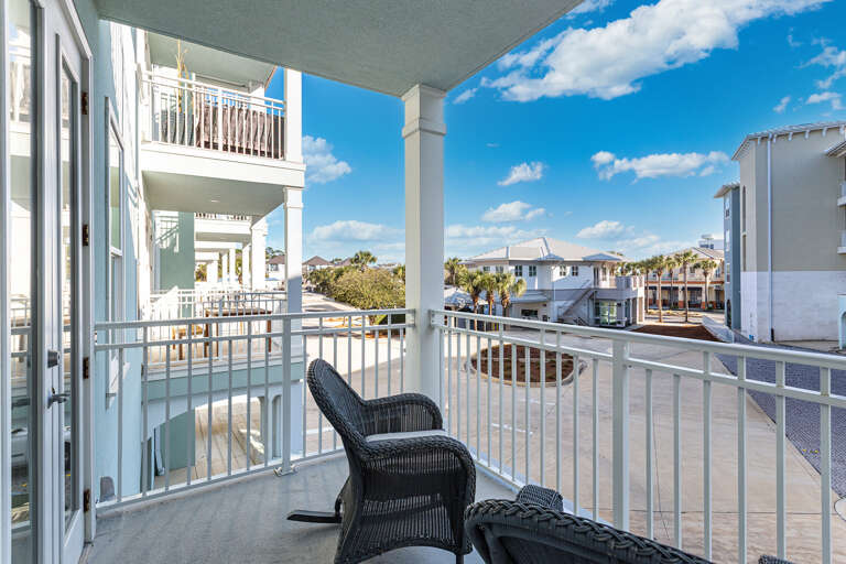 Gulf Place Residences 110 Balcony