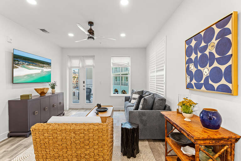 Gulf Place Residences 110 Living Room Alt