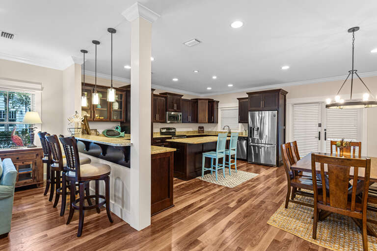 Salty Seahorse Cottage Kitchen