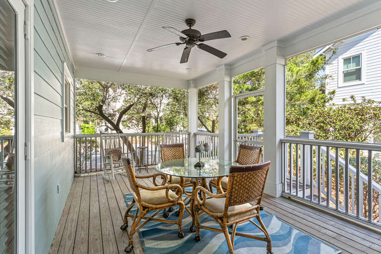 Salty Seahorse Back Porch