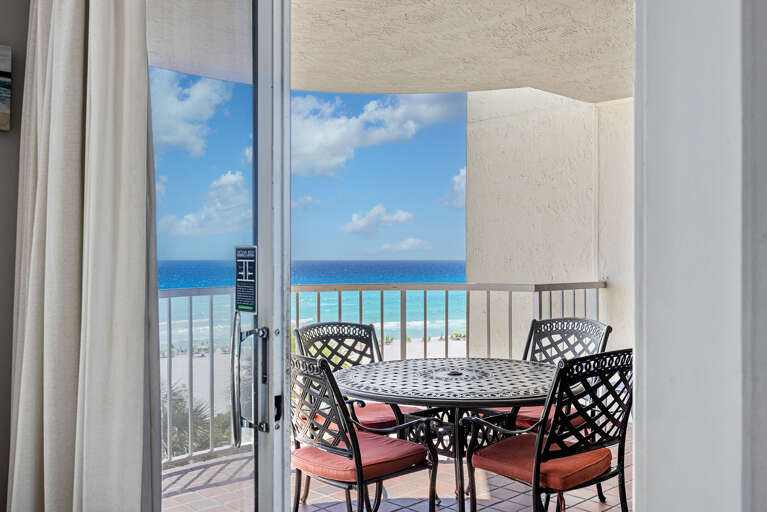 Gulfside 405 Balcony