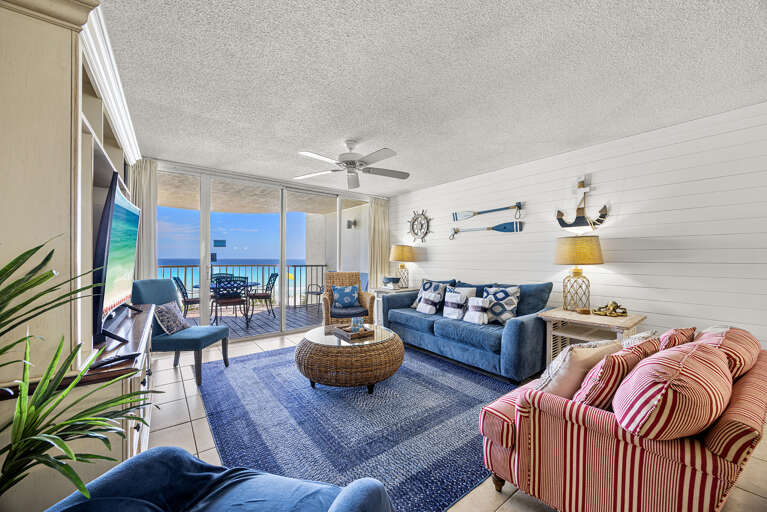 Gulfside 405 Living Room