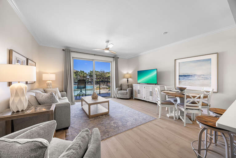 Beach Resort 210 Living Room