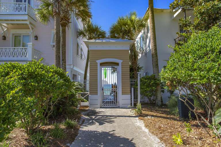 Frangista Beach Access Gate