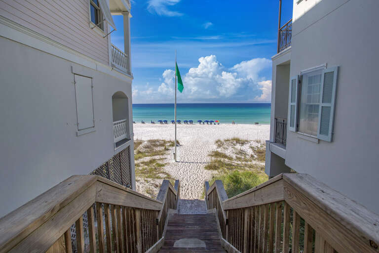 Frangista Beach Access Stairs