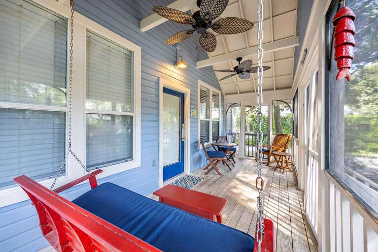 Hide Away Haven Porch
