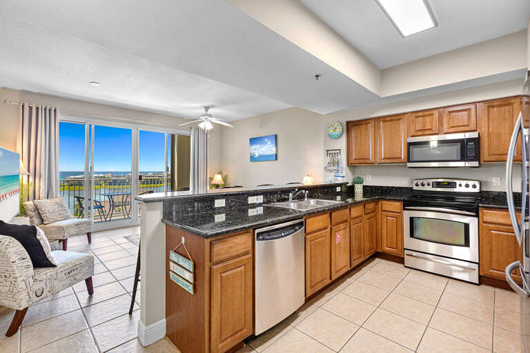 Ariel Dunes II 706 Kitchen Alt