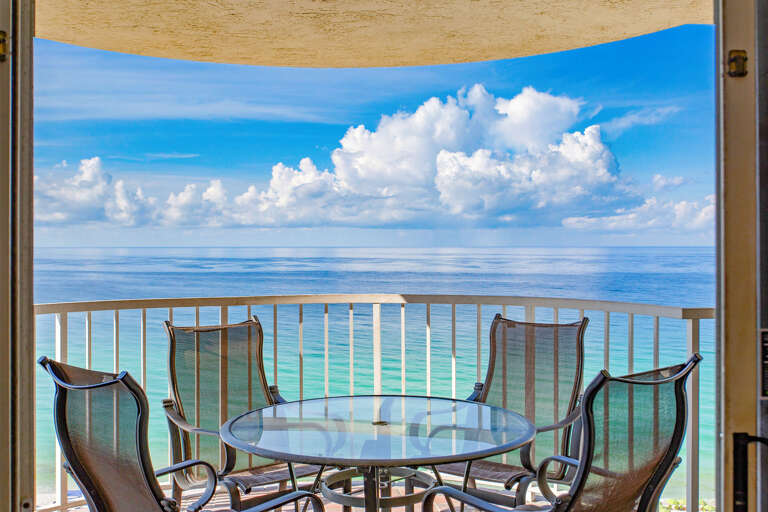 Gulfside 1402 Balcony Gulfside 1402 Balcony