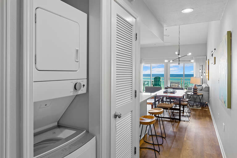 Crystal Sands 308B Laundry Room