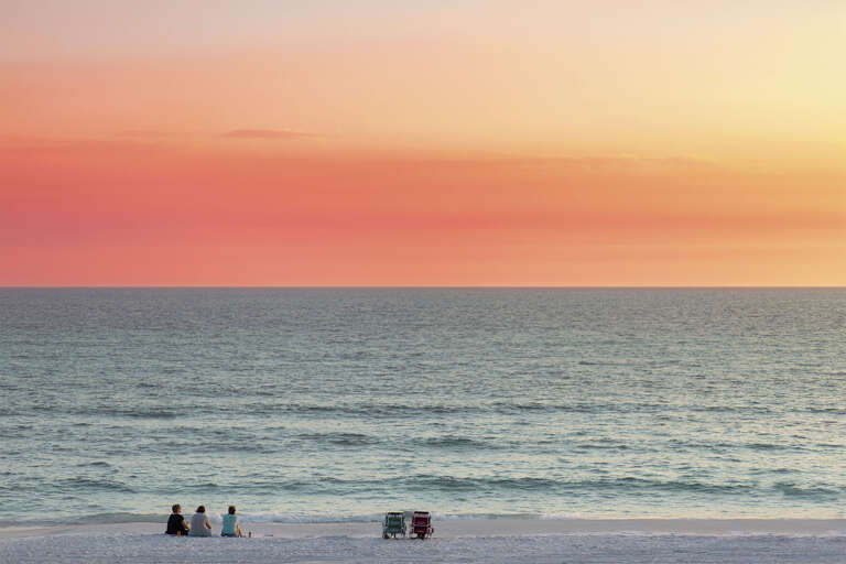 Cotton Candy Sunsets Almost Every Evening!