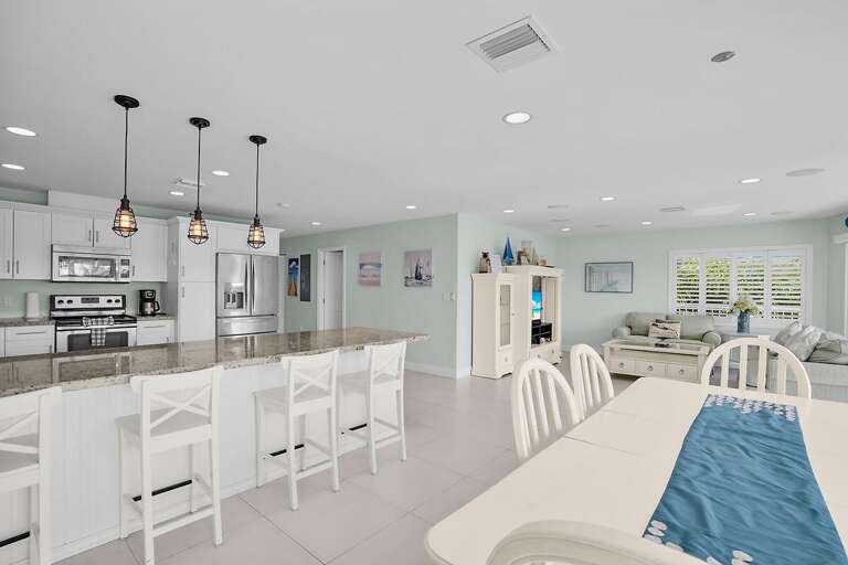 Interior Of A Kitchen With Dining Area