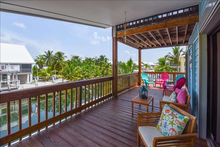 Porch Over Looking the Canal