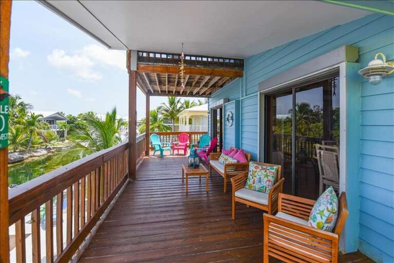 Porch Over Looking the Canal