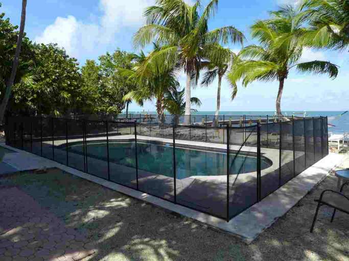 Pool child safety fence available