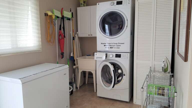 Utility, laundry, bait freezer