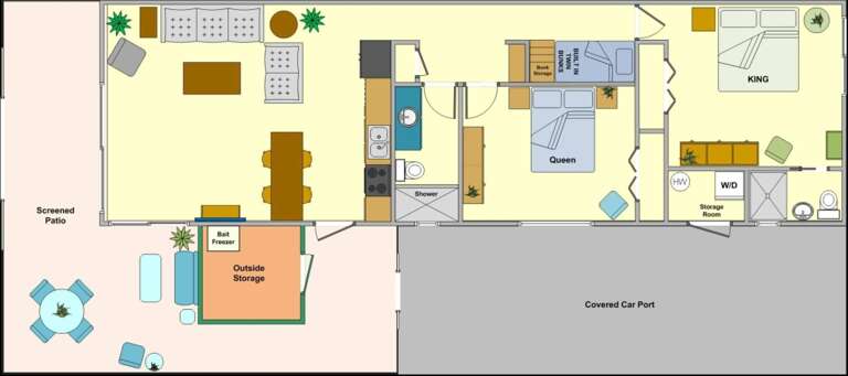 Excellent floor plan! Excellent floor plan!