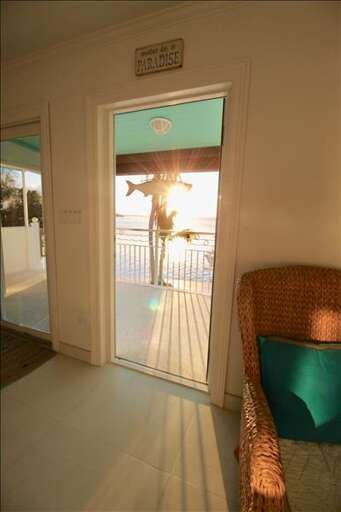 View through front door View through front door