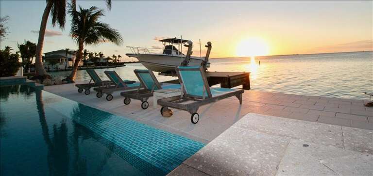 Infinity Pool at Sunset Infinity Pool at Sunset