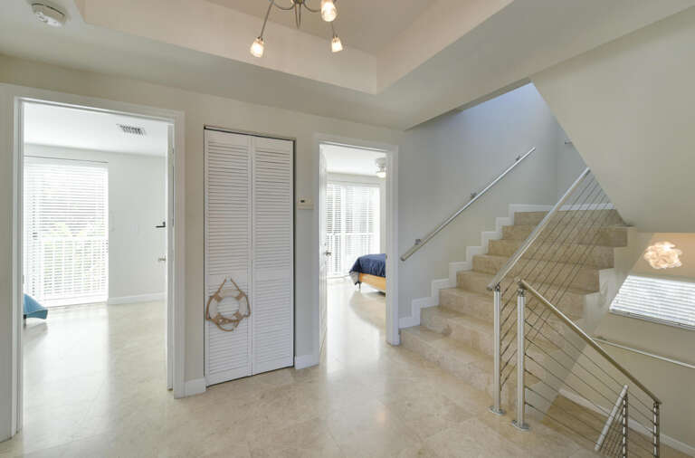 Interior Staircase to the main home Interior Staircase to the main home