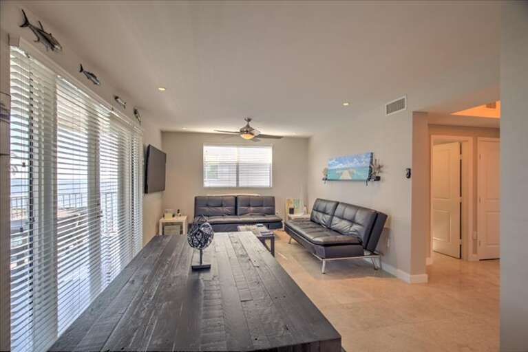 Large open living area Large open living area