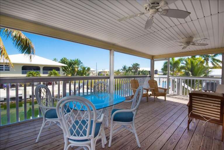 Porch Over Looking the Canal