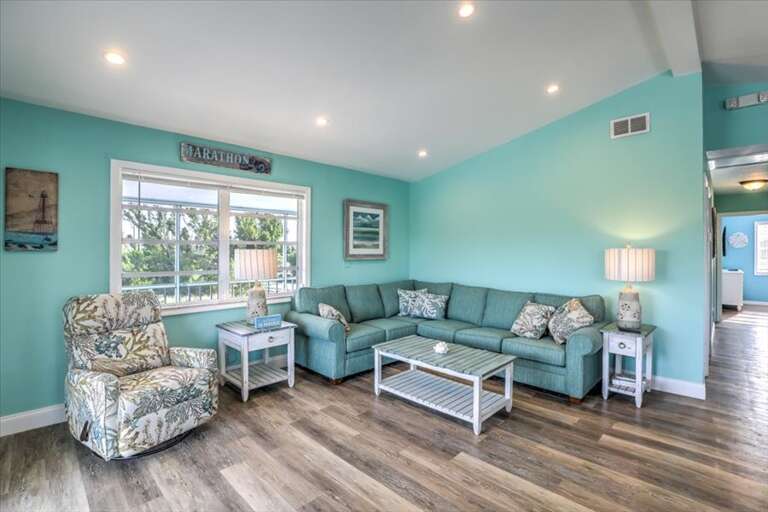 living room different view