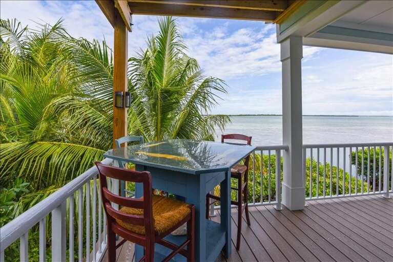 Porch Over Looking open water