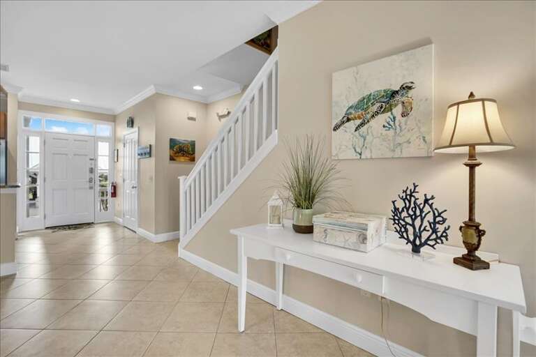 Staircase to the bedrooms