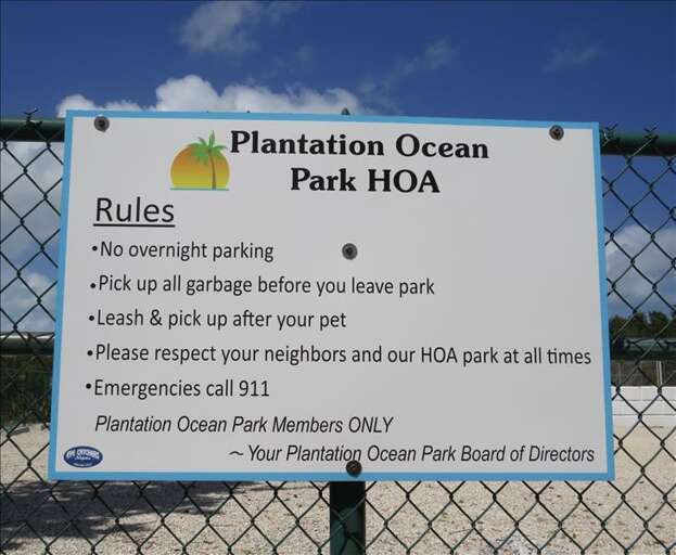 Neighborhood Homeowners Park