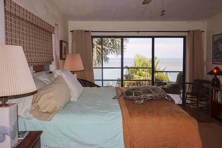 Master bedroom with Bay View