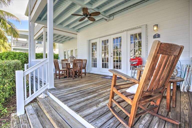 Back porch Back porch