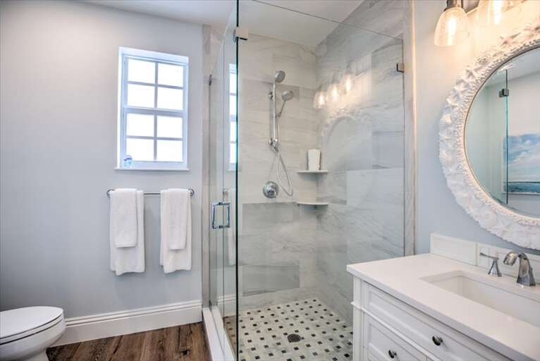 Downstairs bath  ensuite for bed  #2 Downstairs bath  ensuite for bed  #2