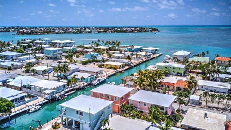 Aerial from canal out Aerial from canal out